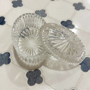 Elegant Clear Glass Storage Container